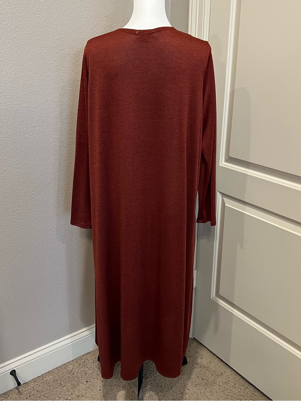 LuLaRoe Sarah - Burnt Orange - Picture 2 of 8